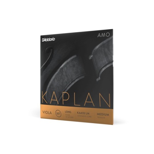 Струни для альта D'Addario Kaplan Amo Viola String Set Long Scale Medium Tension (KA410 LM)