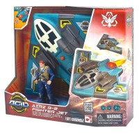 Ігровий набір A.C.I.D. AIRZ B-2 Fighter Jet/МорфоЗор Винищувач AIRZ B-2 (535200)
