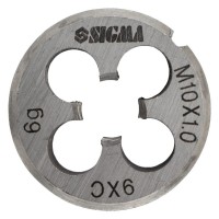 Плашка Sigma М10x1.0мм (1604261)