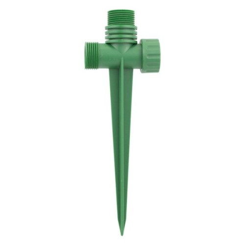 Зрошувач Grad круговий на пластиковому кілочку з боковою подачею (ABS) (5014115)