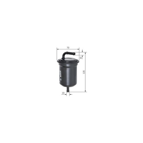 Фільтр паливний Bosch 0986450106
