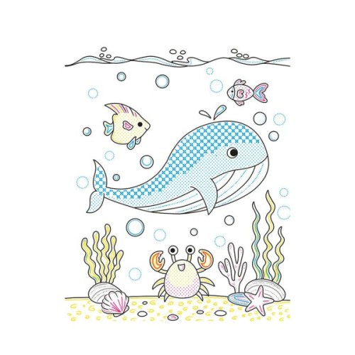 Книга Пензлик і вода. Морські дива - К. Процун Ранок (9786178773021)