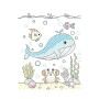 Книга Пензлик і вода. Морські дива - К. Процун Ранок (9786178773021)