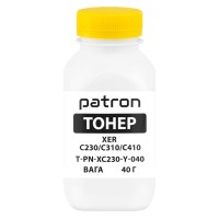 Тонер XER C230/C310/C410, 40 г, Yellow Patron (PN-XC230-Y-040)