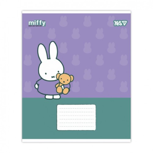 Зошит Yes My Miffy А5 12 аркушів коса лінія (768653)