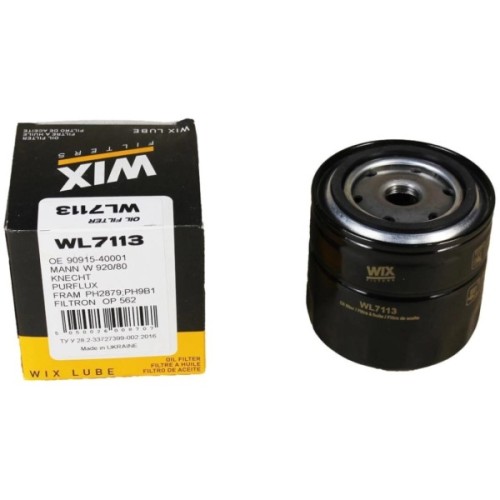 Фільтр масляний Wixfiltron WL7113