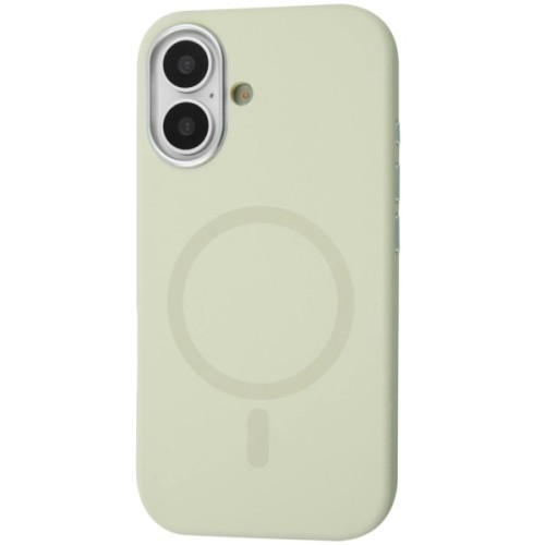 Чохол до мобільного телефона BeCover FIBRA Silicone OmniMag Apple iPhone 16 Milk White (716230)