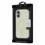 Чохол до мобільного телефона BeCover FIBRA Silicone OmniMag Apple iPhone 16 Milk White (716230)