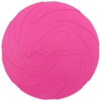 Іграшка для собак Trixie Activity Літаюча тарілка d:24 см (рожева) (4011905335032)