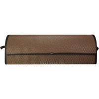 Сумка-органайзер EVAtech XL-PRO 32x100x30 см. Ромб коричневий з чорним кантом (BS13643OX3RZB)