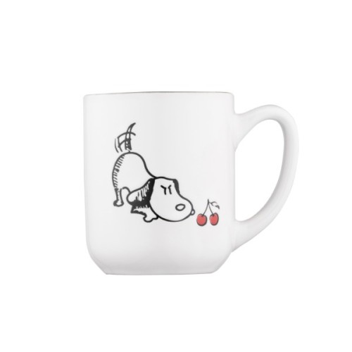 Чашка Ardesto Dog, 380мл, кераміка, біло-сірий (AR3057)