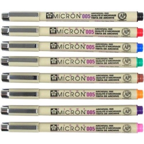 Лайнер Sakura Pigma Micron (0.1) 0,25 мм Червоний (084511306318)