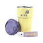 Термокружка Kite K26-1220 450 мл, жовта (K26-1220-3)