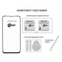 Скло захисне Dengos Super-D Full Glue Samsung Galaxy A37 Black (TGFG-SD-08)