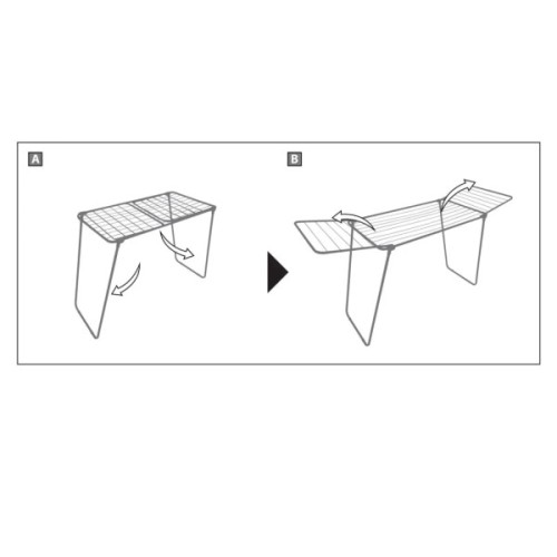 Сушарка для білизни Casa Si Pluto 18m Silver Підлогова (CS92748Q05) (DAS302868)