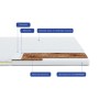 Матрац Highfoam Lento Cocos, ортопедичний, двосторонній 80х190 см (4820001279320)