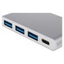 Концентратор Atcom Type-C 3.1 to 3xUSB 3.0 + Type-C 10 cm (12808)