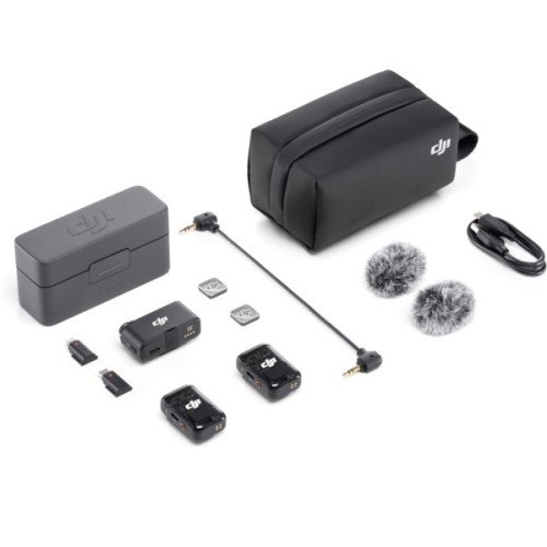 Мікрофон DJI Mic 2 (2 TX + 1 RX + Charging Case) (CP.RN.00000325.01)