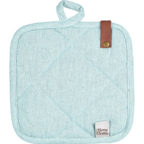 Кухонна прихватка Ardesto Oliver, 20х20 см, 100% бавовна, нап-ч: ватин, бірюза (ART04OT)