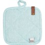 Кухонна прихватка Ardesto Oliver, 20х20 см, 100% бавовна, нап-ч: ватин, бірюза (ART04OT)