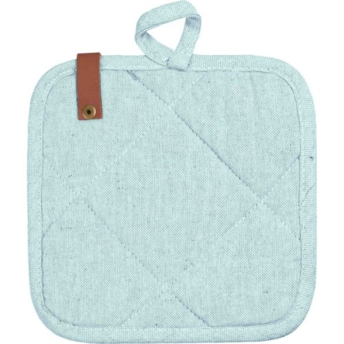 Кухонна прихватка Ardesto Oliver, 20х20 см, 100% бавовна, нап-ч: ватин, бірюза (ART04OT)