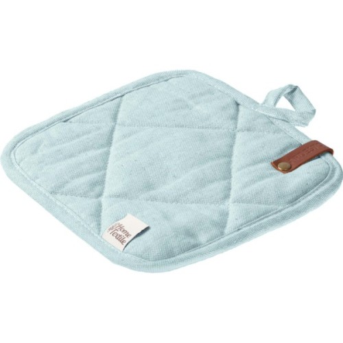 Кухонна прихватка Ardesto Oliver, 20х20 см, 100% бавовна, нап-ч: ватин, бірюза (ART04OT)