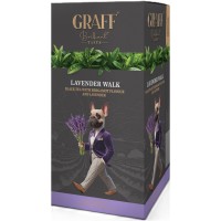 Чай Graff Lavender Walk Чорний 20 пакетиків х 1.5 г (4820279610658)