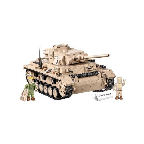 Конструктор Cobi Друга Світова Війна Танк Panzer III, 780 деталей (COBI-2562)