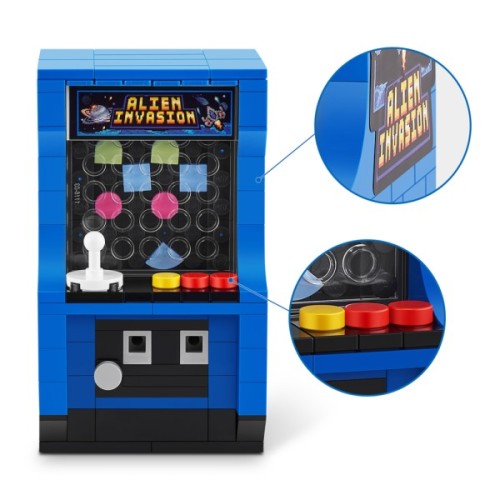 Конструктор Max в капсулі Retro S1 – Ігровий аркадний автомат (83185BGQ8)