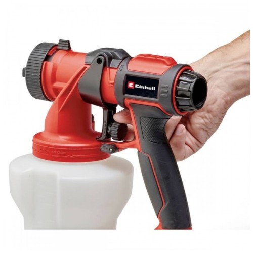 Фарбопульт Einhell TE-SY 18/90 Li - Solo, 18V, 1000мл/хв, 1200мл (без АКБ та ЗП) (4260040)