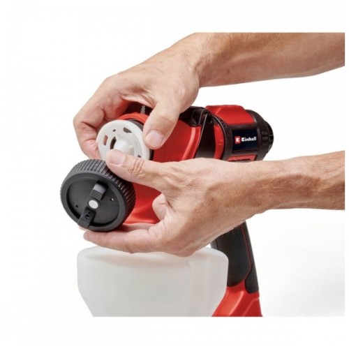 Фарбопульт Einhell TE-SY 18/90 Li - Solo, 18V, 1000мл/хв, 1200мл (без АКБ та ЗП) (4260040)