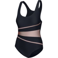 Купальник Aqua Speed Stella Lady 299-07 чорний, золотистий 42 (5905718629596)