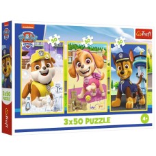 Пазл Trefl Paw Patrol Наші собаки 3x50 (5900511348781)