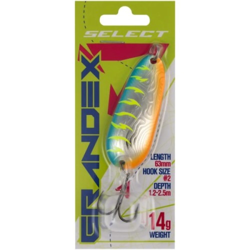 Блешня Select Grandex 14.0g 63mm 15 (1870.77.56)