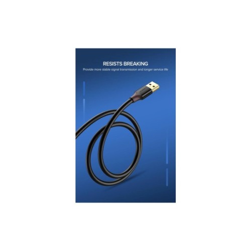 Дата кабель USB 3.0 AM/AF 1.5m US129 black Ugreen (30126)