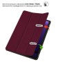 Чохол до планшета BeCover Flexible TPU Mate Samsung Galaxy Tab S10 FE (SM-X520/SM-X526) 10.9" Red Wine (715772)