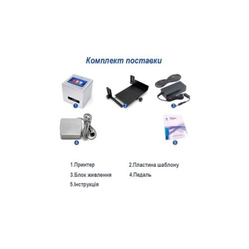 Маркіратор UKRMARK каплеструйный настольный, DT-01, 12.7mm, экран 5", (без картриджа) (900448)