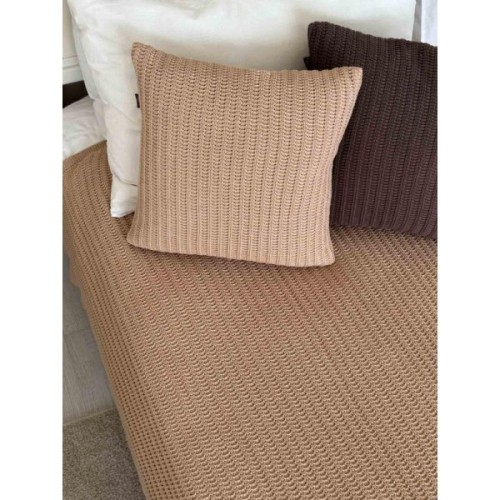 Плед Прованс COTTON бежевий 50% бавовна 50 % акрил 200 х 220 см (040379)