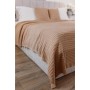 Плед Прованс COTTON бежевий 50% бавовна 50 % акрил 200 х 220 см (040379)