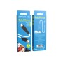 Дата кабель USB 2.0 AM to USB-C 1.0m 3A silicone BX42 white BOROFONE (6931474736772)