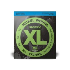 Струни для гітари D'Addario XL Nickel Wound Bass Reg Light Top / Med Bottom (45-105) (EXL165SL)