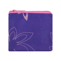 Гаманець дитячий Cool For School на блискавці "Квіти", фіолетовий (CF86367)