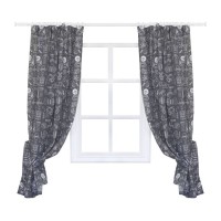 Штора Прованс комплект Breakfast Grey 136x170 см 2 шт (11135)