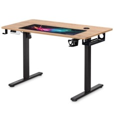 Комп'ютерний стіл Mealux PowerDesk Energy Mahogany з електрорегулюванням висоти (EVO-201 Energy Mahogany/B)