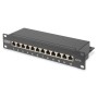 Патч-панель Digitus 10" 1U 12 портов cat.6 STP в сборе (DN-91612S)