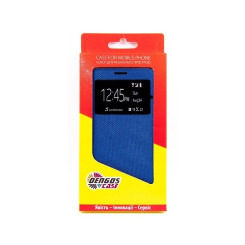 Чохол до мобільного телефона Dengos Samsung Galaxy A03 (blue) (DG-SL-BK-311)