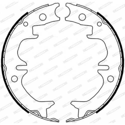 Гальмівні колодки FERODO FSB4069