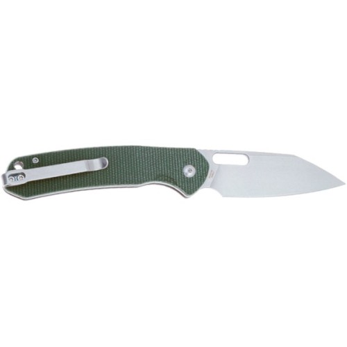 Ніж CJRB Pyrite Wharncliffe Micarta Green (J1925A-MGN)
