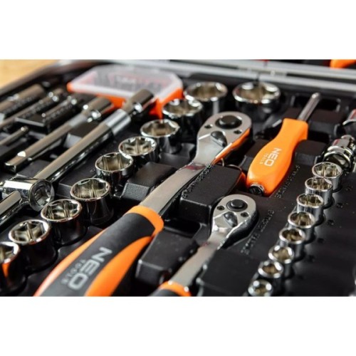 Набір інструментів Neo Tools діелектричних VDE 1000V, 108шт, CrV, кейс (01-310-1)