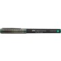 Ролер Faber-Castell Free Ink rollerball, колір чорнила зелений, 1,5 мм, одноразовий (31342)